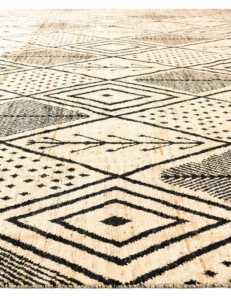 Detail image of  15' 10 x 24' 9  Hand Knotted Moroccan Wool Rug