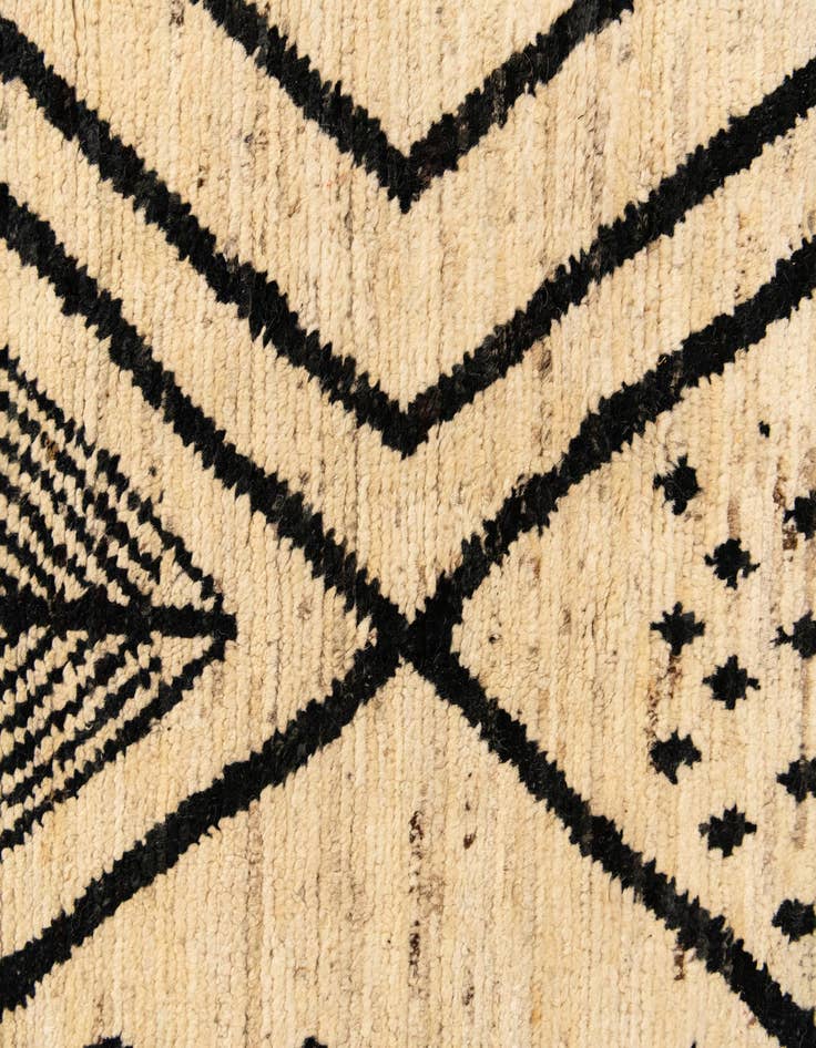 Detail image of  15' 10 x 24' 9  Hand Knotted Moroccan Wool Rug