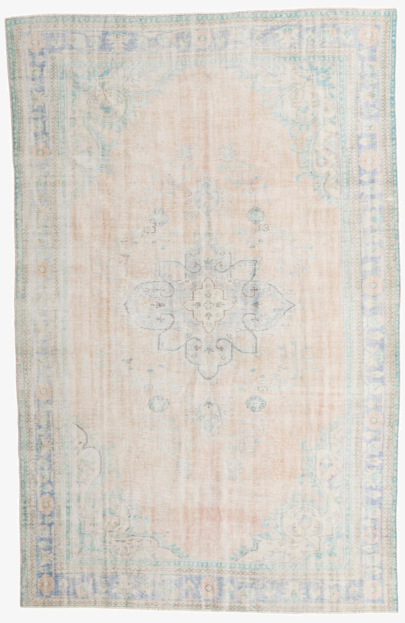  8' 4 x 12' 9  Hand Knotted Moroccan Wool Rug
