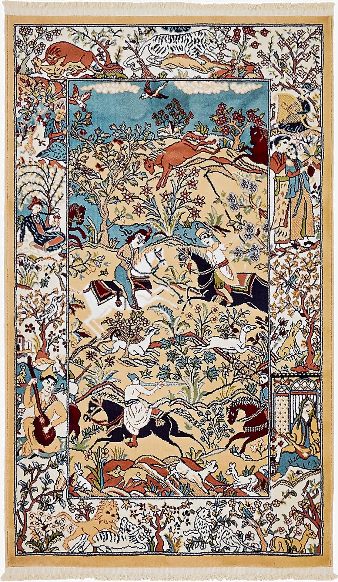  3' x 5' 3 Nain Design Rug