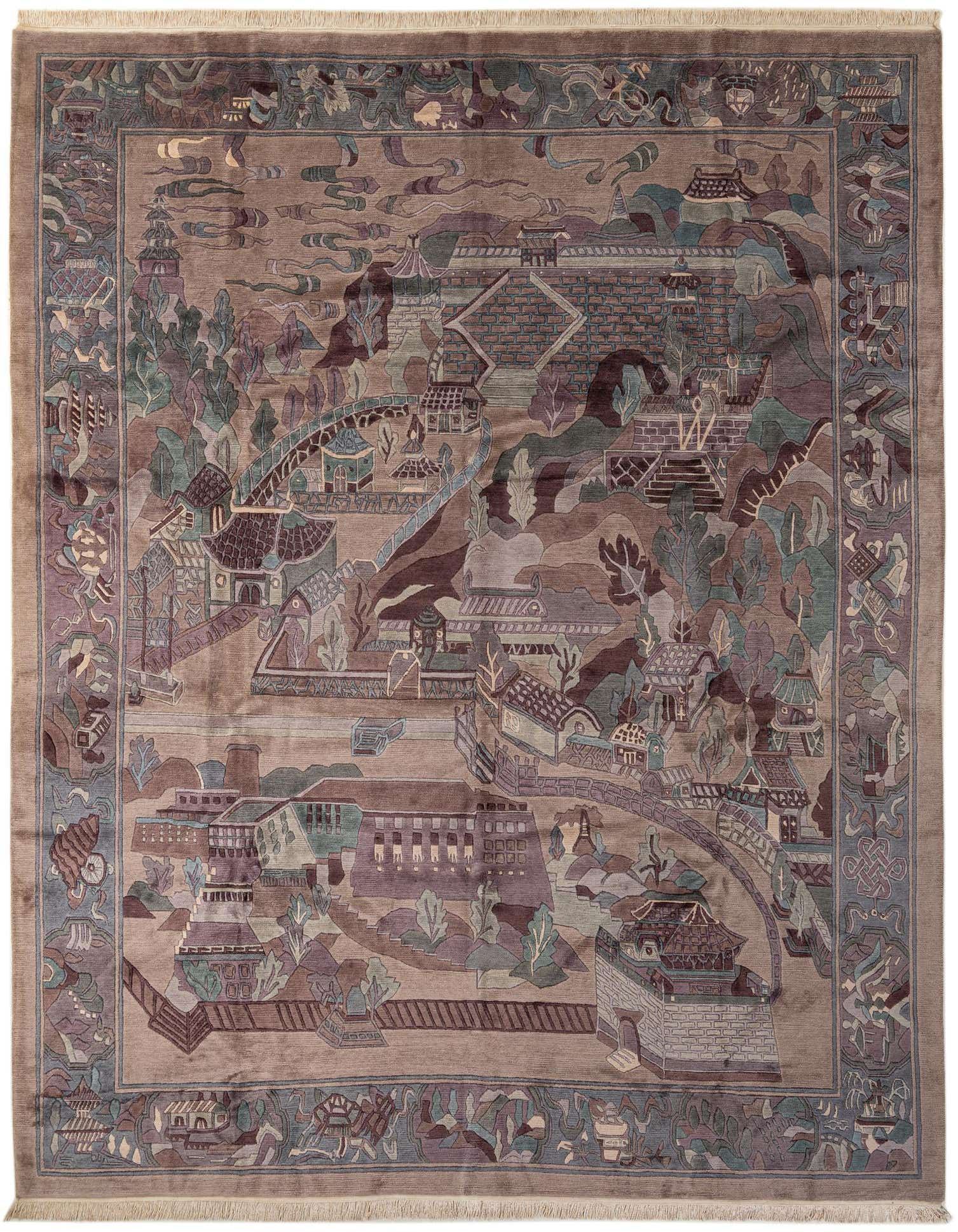 Primary image  10' x 12' 11  Hand Knotted Nepal Wool Rug