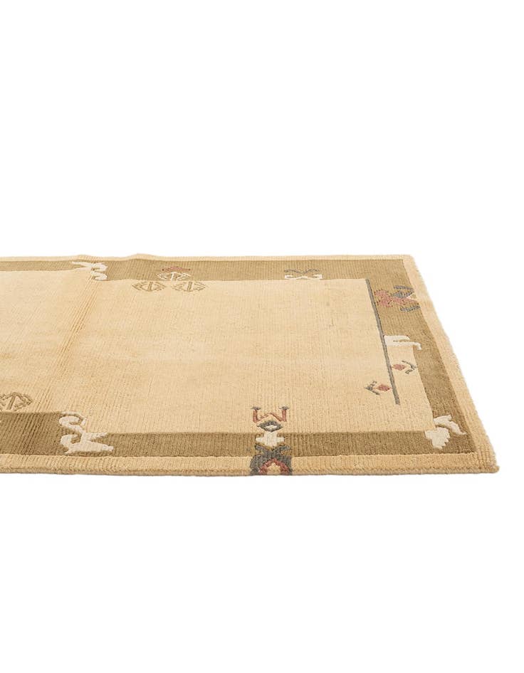 Detail image of  3' 3 x 5'  Hand Knotted Nepal Wool Rug