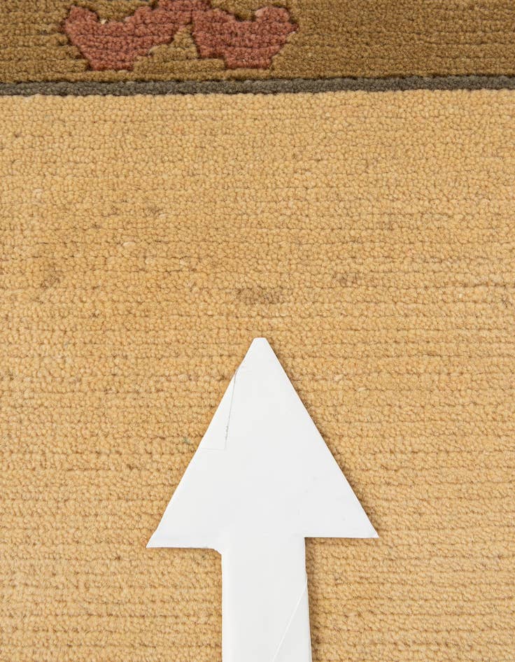 Detail image of  3' 3 x 5'  Hand Knotted Nepal Wool Rug