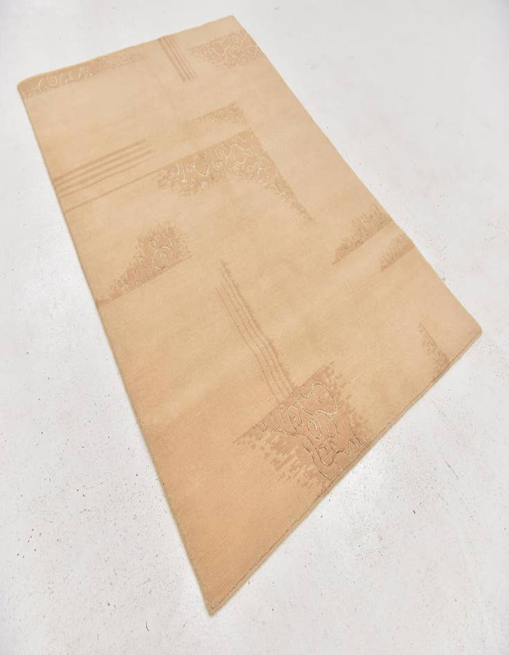 Detail image of  4' 7 x 6' 6  Hand Knotted Nepal Rug