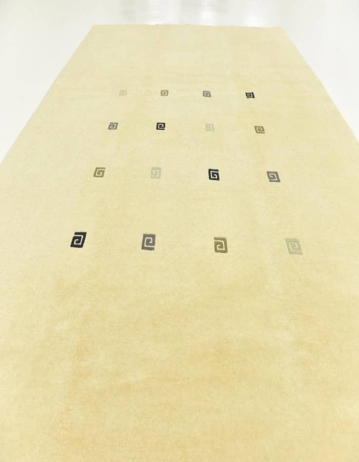 Detail image of  6' 7 x 9' 9  Hand Knotted Nepal Wool Rug