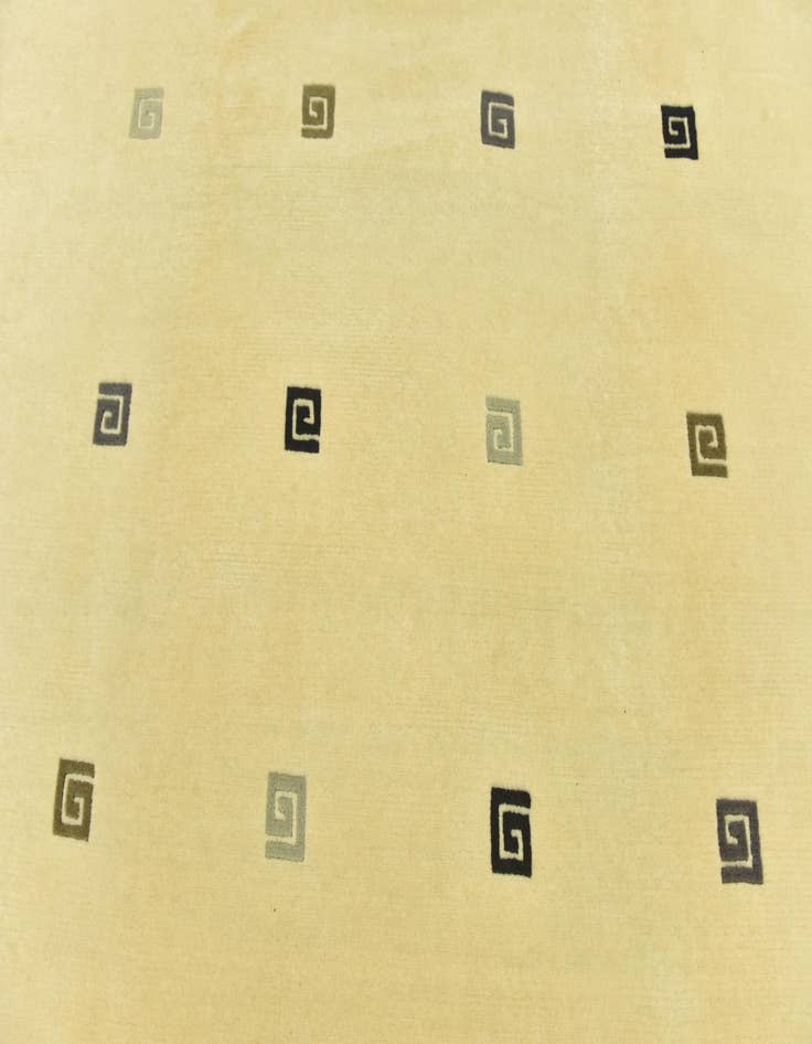 Detail image of  6' 7 x 9' 9  Hand Knotted Nepal Wool Rug