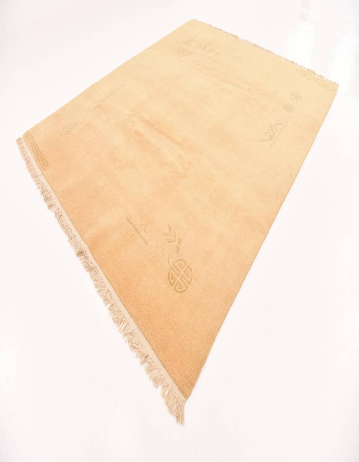 Detail image of  8' 2 x 9' 9  Hand Knotted Nepal Wool Rug