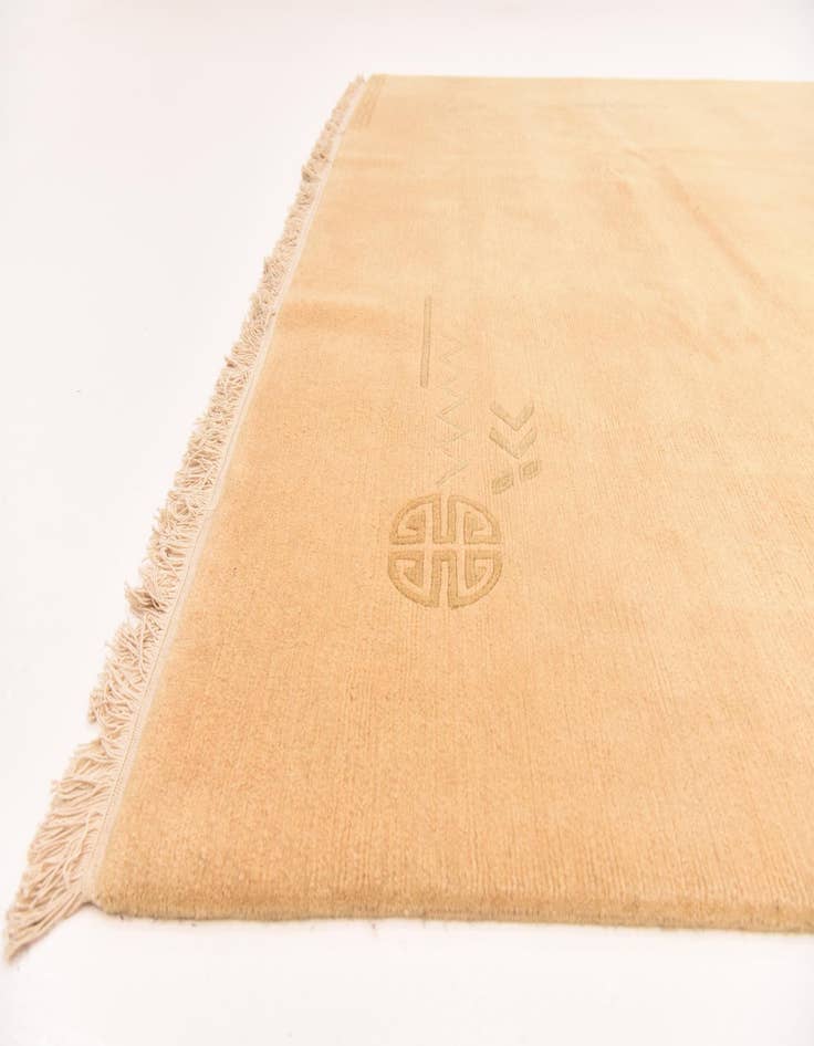 Detail image of  8' 2 x 9' 9  Hand Knotted Nepal Wool Rug