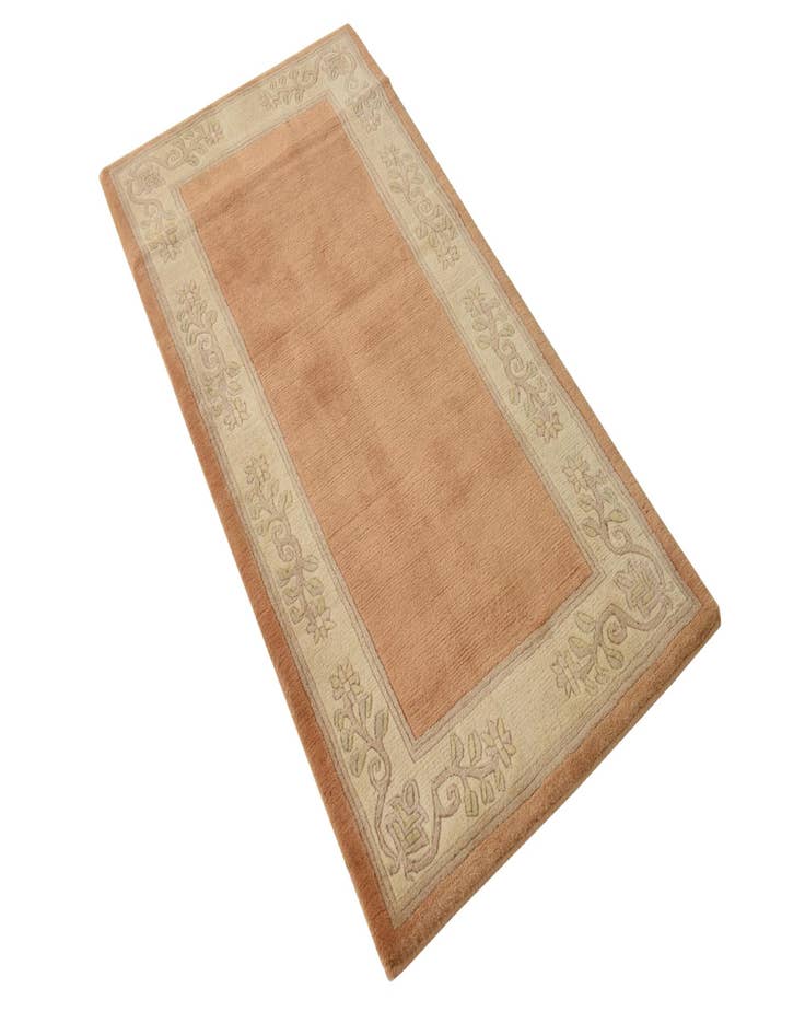 Detail image of  2' 4 x 4' 6  Hand Knotted Nepal Wool Rug