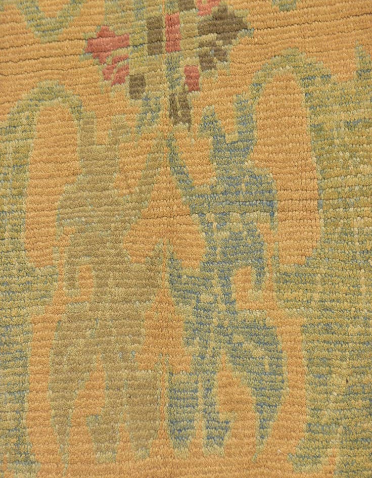 Detail image of  3' 7 x 4' 10  Hand Knotted Oushak Wool Rug