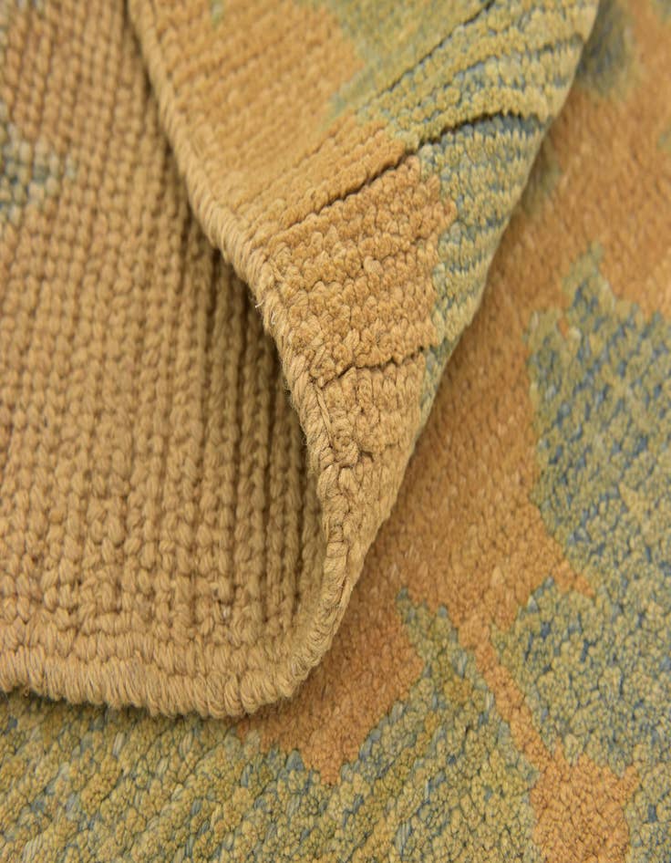 Detail image of  3' 7 x 4' 10  Hand Knotted Oushak Wool Rug