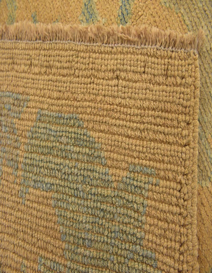 Detail image of  3' 7 x 4' 10  Hand Knotted Oushak Wool Rug