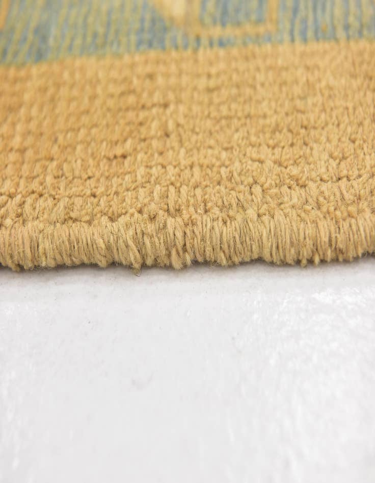 Detail image of  4' 3 x 7' 5  Hand Knotted Oushak Wool Rug