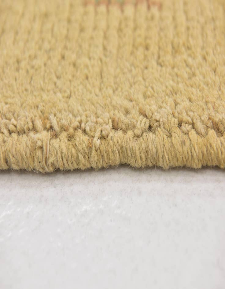 Detail image of  7' x 13' 2  Hand Knotted Oushak Wool Rug