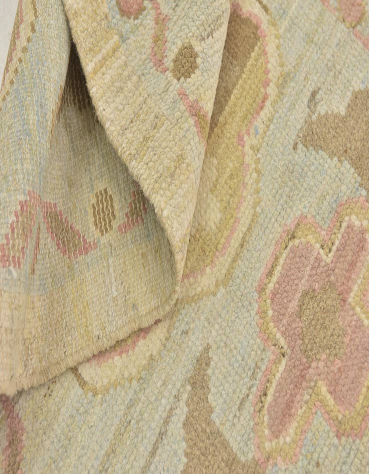 Detail image of  11' 7 x 16' 5  Hand Knotted Oushak Wool Rug