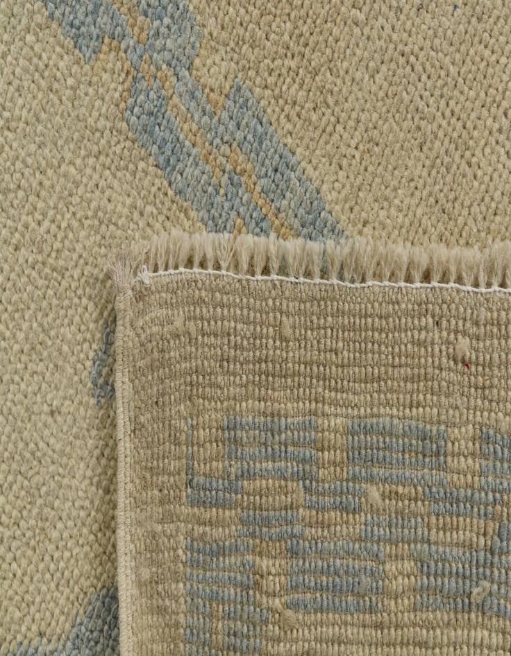 Detail image of  9' x 12'  Hand Knotted Oushak Wool Rug