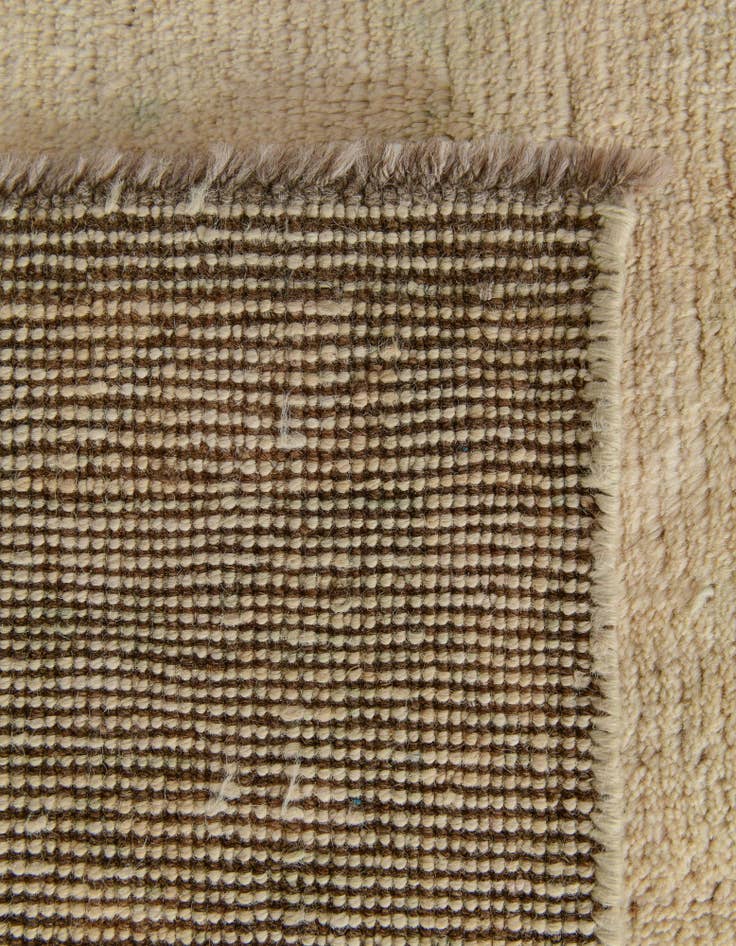 Detail image of  4' 1 x 6' 2  Hand Knotted Oushak Wool Rug