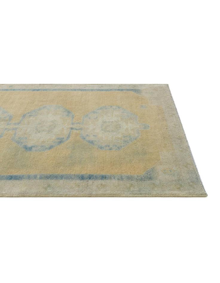 Detail image of 3' 5 x 5' Hand Knotted Oushak Wool Rug