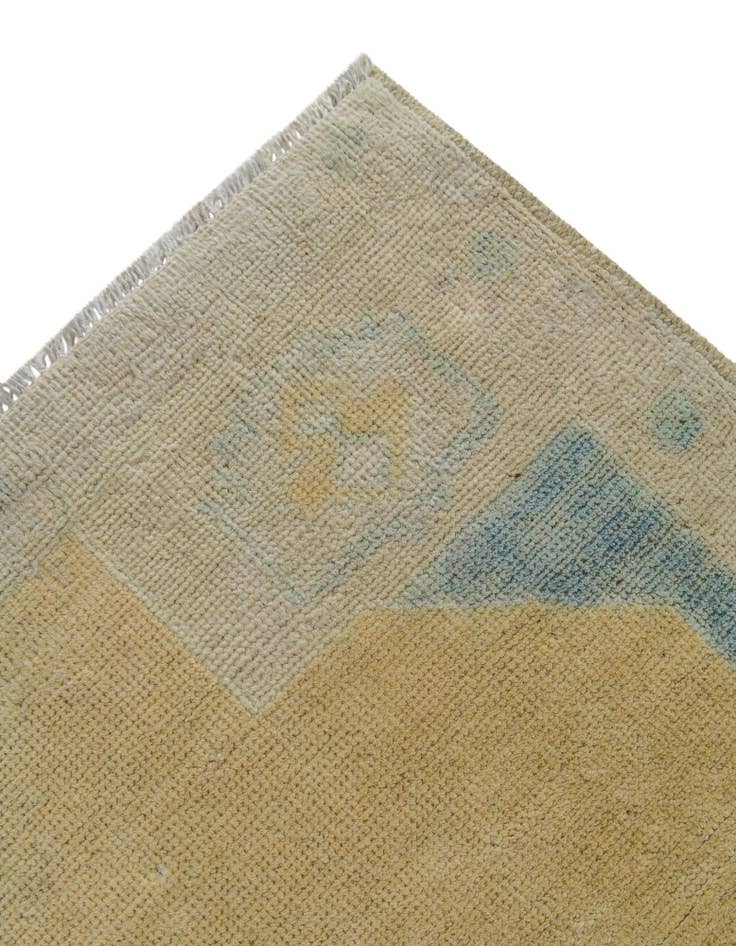 Detail image of 3' 5 x 5' Hand Knotted Oushak Wool Rug