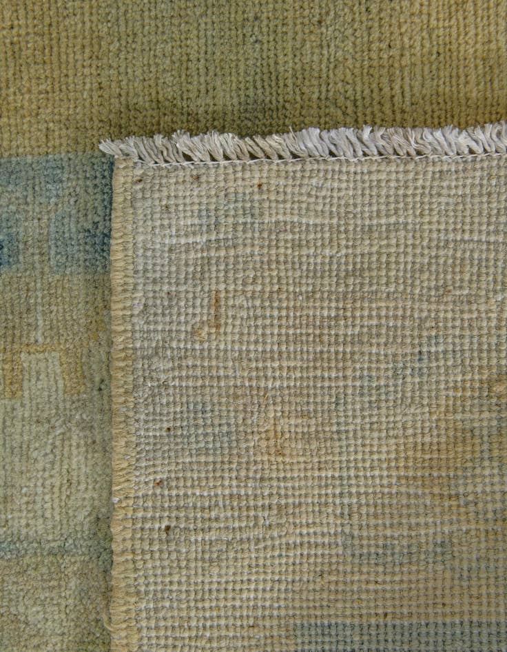 Detail image of 3' 5 x 5' Hand Knotted Oushak Wool Rug