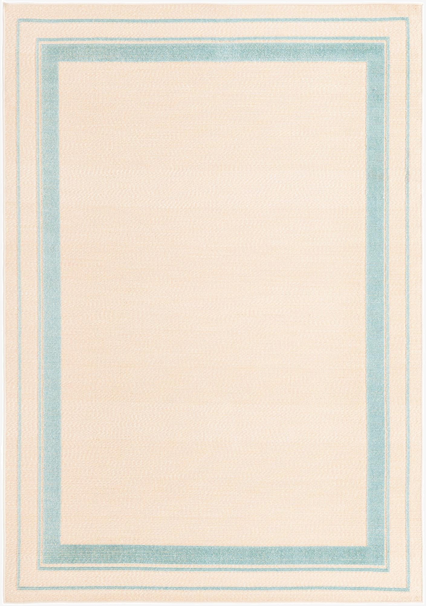  5' 3 x 7' 7  Washable  Indoor / Outdoor Rug