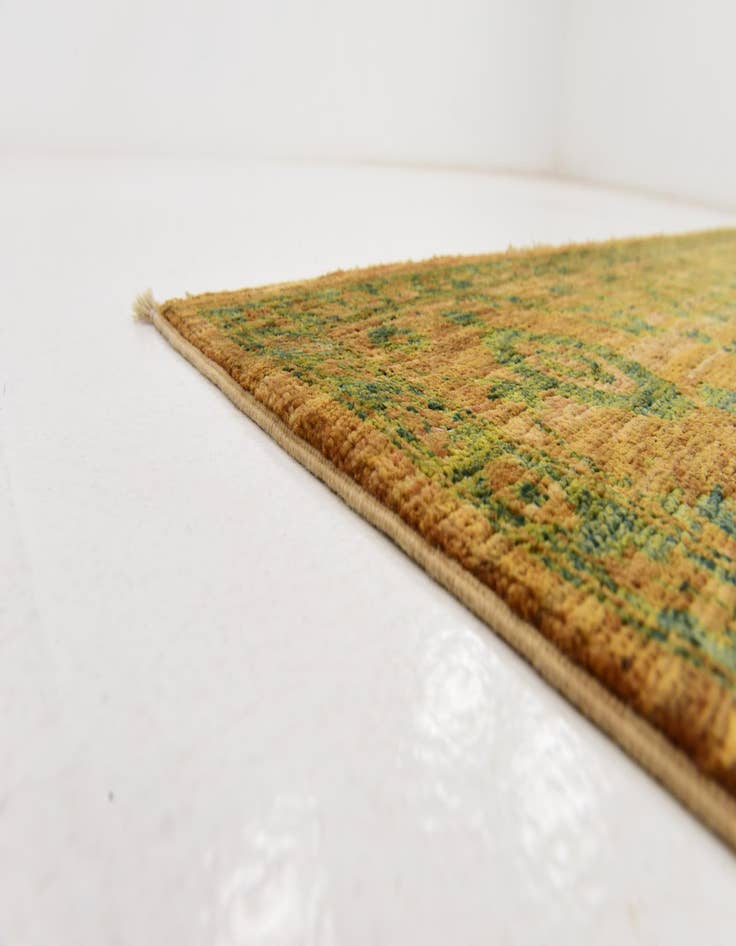 Detail image of  6' 8 x 8' 3  Hand Knotted Peshawar Ziegler Rug