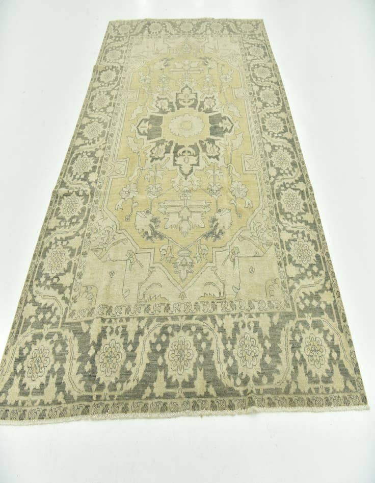 Detail image of  7' 1 x 10'  Hand Knotted Peshawar Ziegler Wool Rug