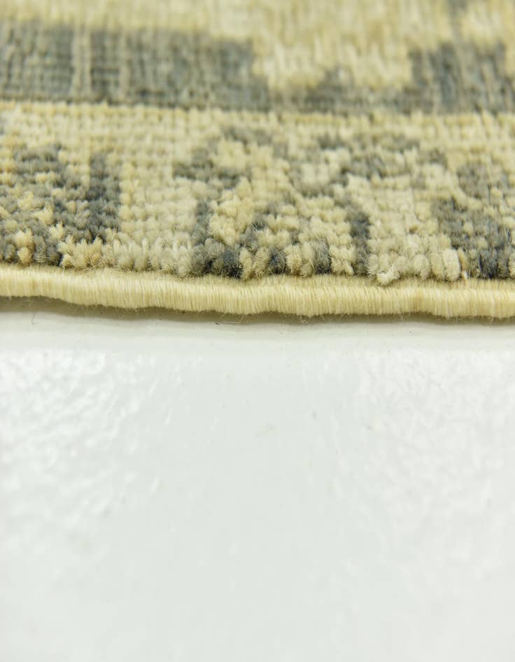 Detail image of  7' 1 x 10'  Hand Knotted Peshawar Ziegler Wool Rug