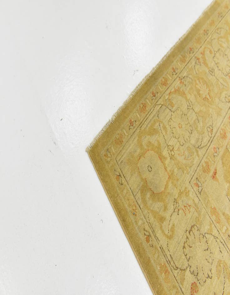 Detail image of  6' x 9' 4  Hand Knotted Peshawar Ziegler Rug