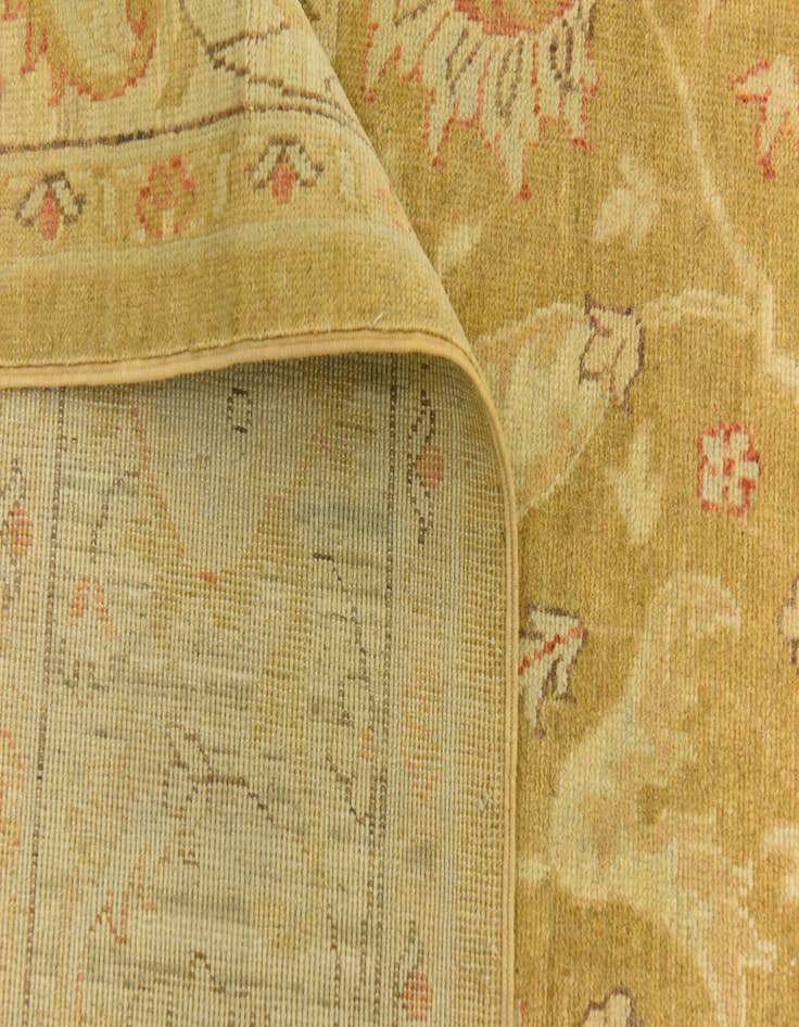 Detail image of  6' x 9' 4  Hand Knotted Peshawar Ziegler Rug