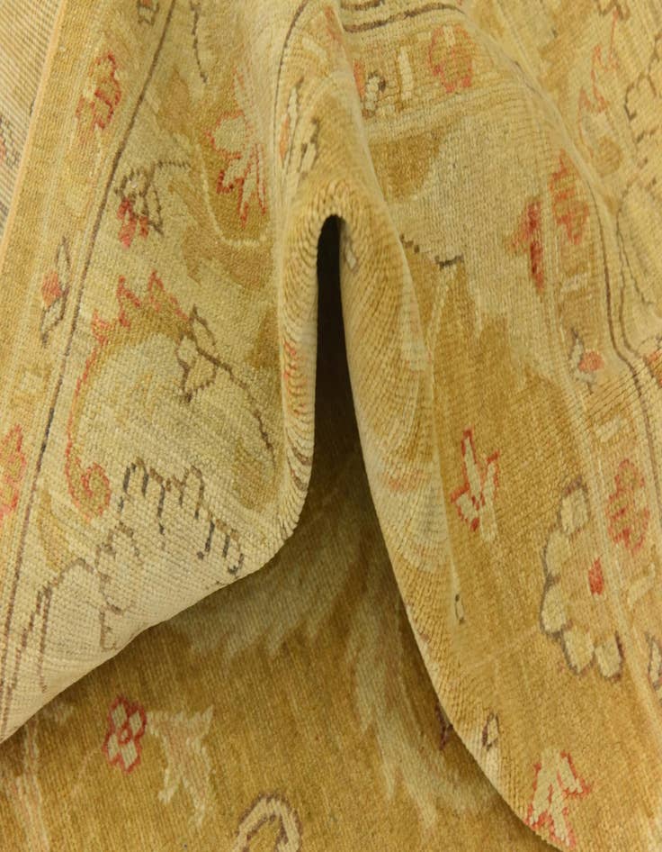 Detail image of  6' x 9' 4  Hand Knotted Peshawar Ziegler Rug