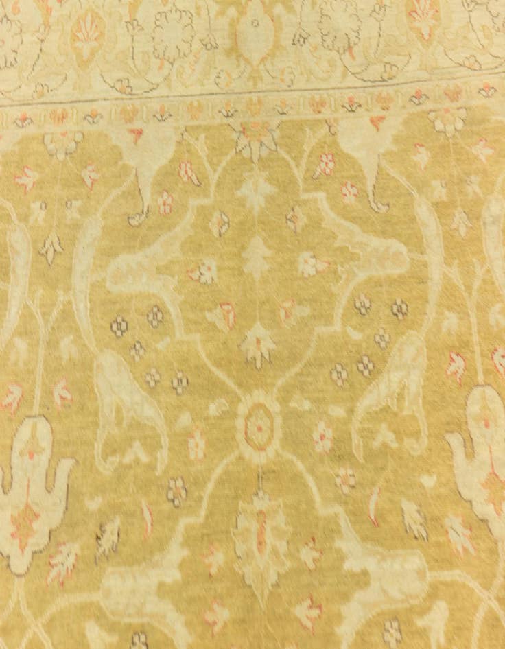 Detail image of  6' x 9' 4  Hand Knotted Peshawar Ziegler Rug