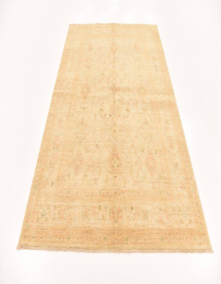 Detail image of  5' 7 x 7' 10  Hand Knotted Peshawar Ziegler Rug