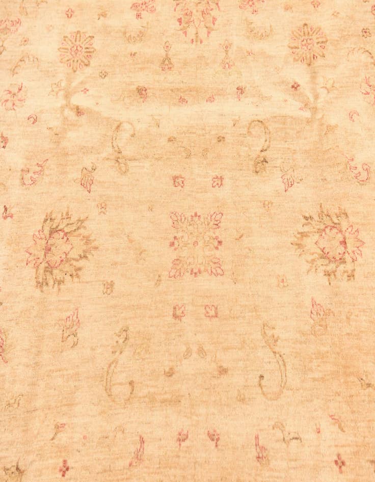 Detail image of  8' 2 x 9' 7  Hand Knotted Peshawar Ziegler Rug