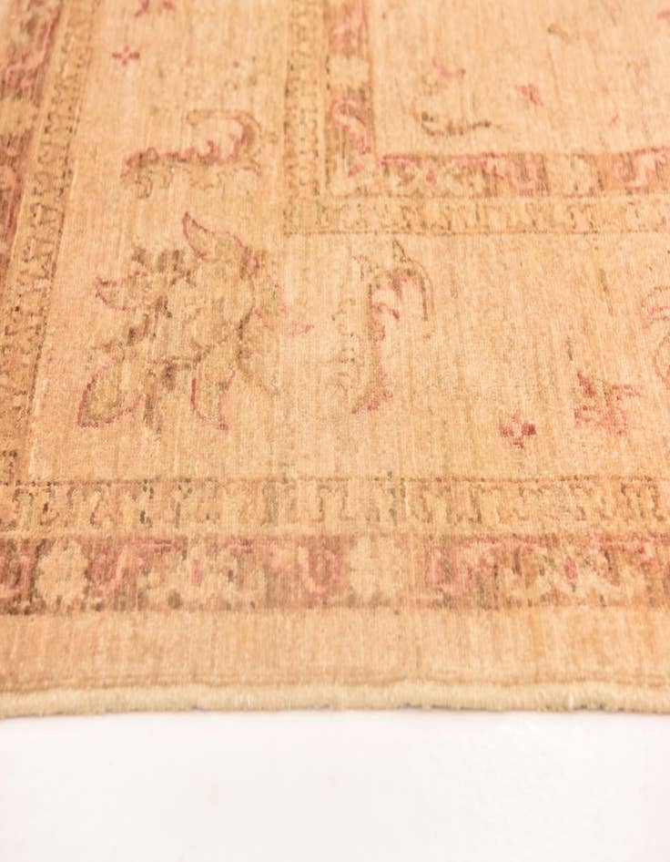 Detail image of  8' 2 x 9' 7  Hand Knotted Peshawar Ziegler Rug