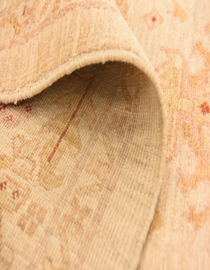 Detail image of  8' 2 x 9' 9  Hand Knotted Peshawar Ziegler Rug