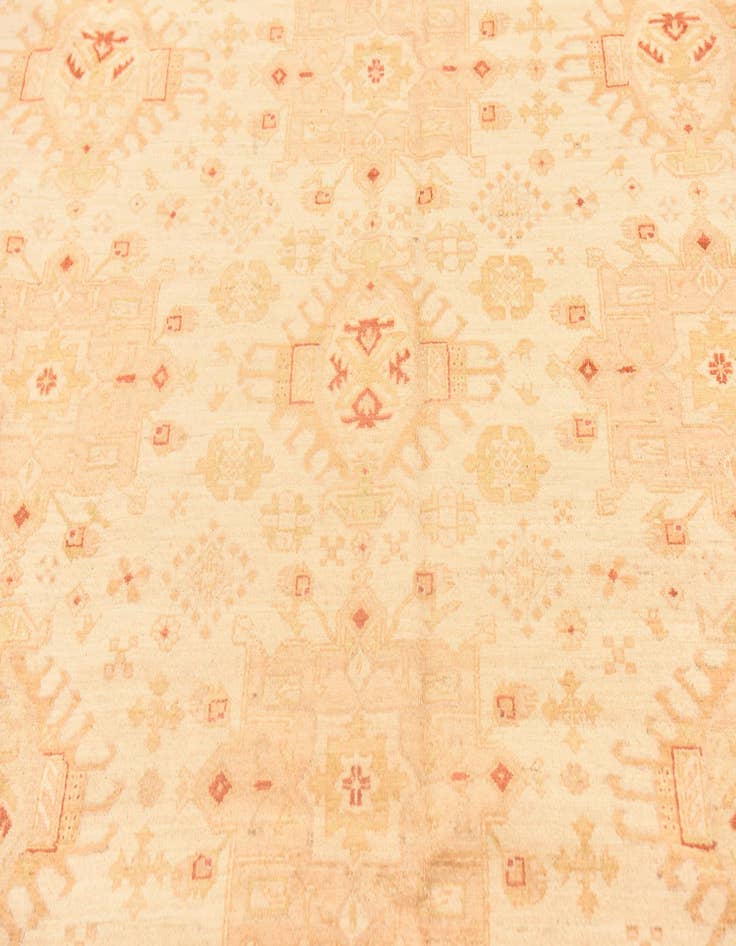 Detail image of  8' 2 x 9' 9  Hand Knotted Peshawar Ziegler Rug