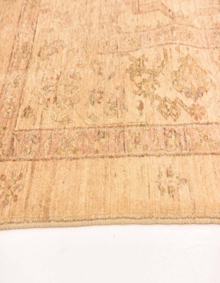 Detail image of  8' 2 x 9' 7  Hand Knotted Peshawar Ziegler Rug