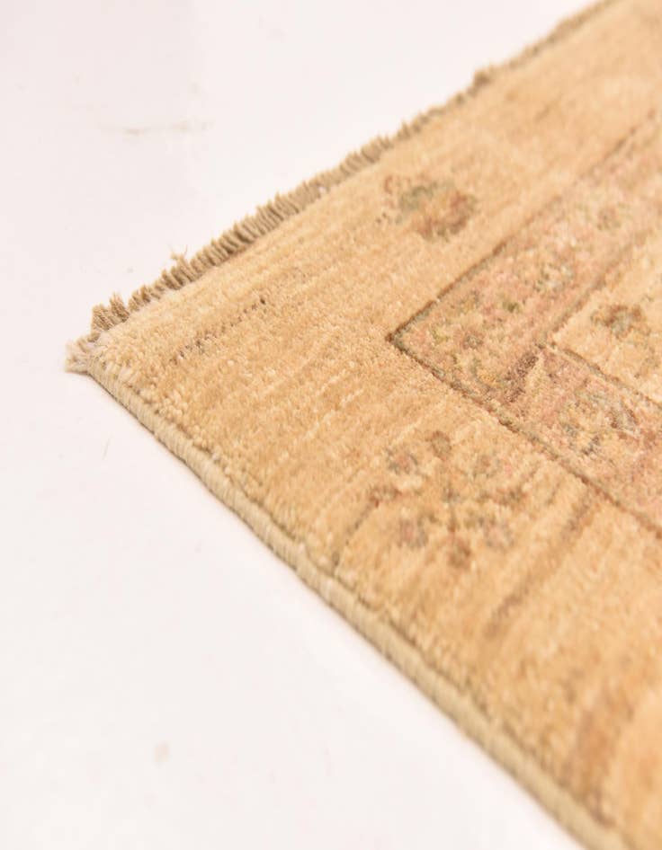 Detail image of  8' 2 x 9' 7  Hand Knotted Peshawar Ziegler Rug