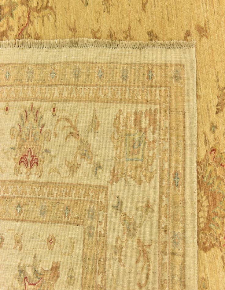 Detail image of  7' 1 x 9' 10  Hand Knotted Peshawar Ziegler Rug