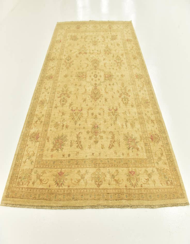 Detail image of  7' 1 x 9' 10  Hand Knotted Peshawar Ziegler Rug