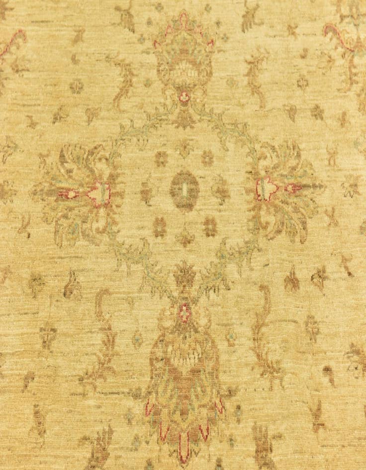 Detail image of  7' 1 x 9' 10  Hand Knotted Peshawar Ziegler Rug