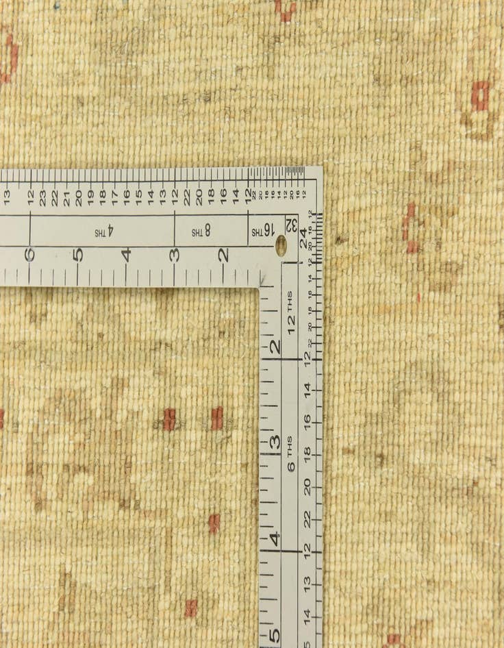 Detail image of  7' 1 x 10'  Hand Knotted Peshawar Ziegler Rug