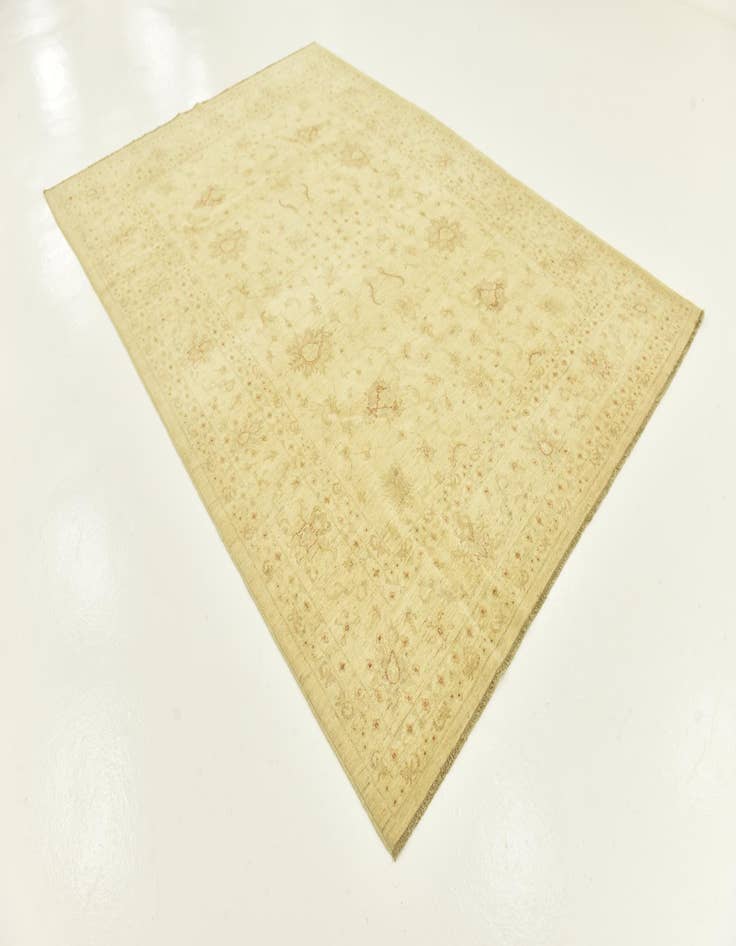 Detail image of  7' 1 x 10'  Hand Knotted Peshawar Ziegler Rug