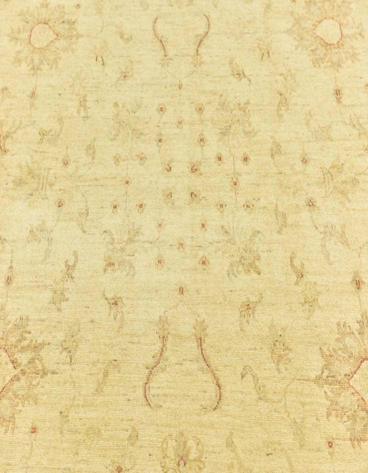 Detail image of  7' 1 x 10'  Hand Knotted Peshawar Ziegler Rug