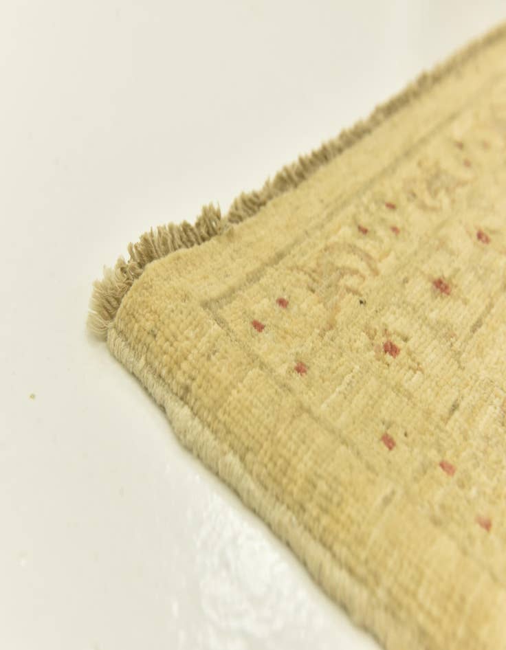 Detail image of  7' 1 x 10'  Hand Knotted Peshawar Ziegler Rug