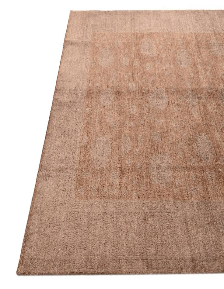 Detail image of  6' 3 x 9' 4  Hand Knotted Peshawar Ziegler Rug