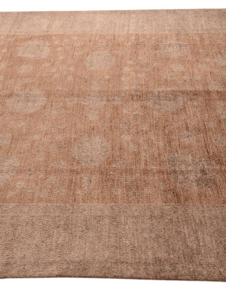 Detail image of  6' 3 x 9' 4  Hand Knotted Peshawar Ziegler Rug