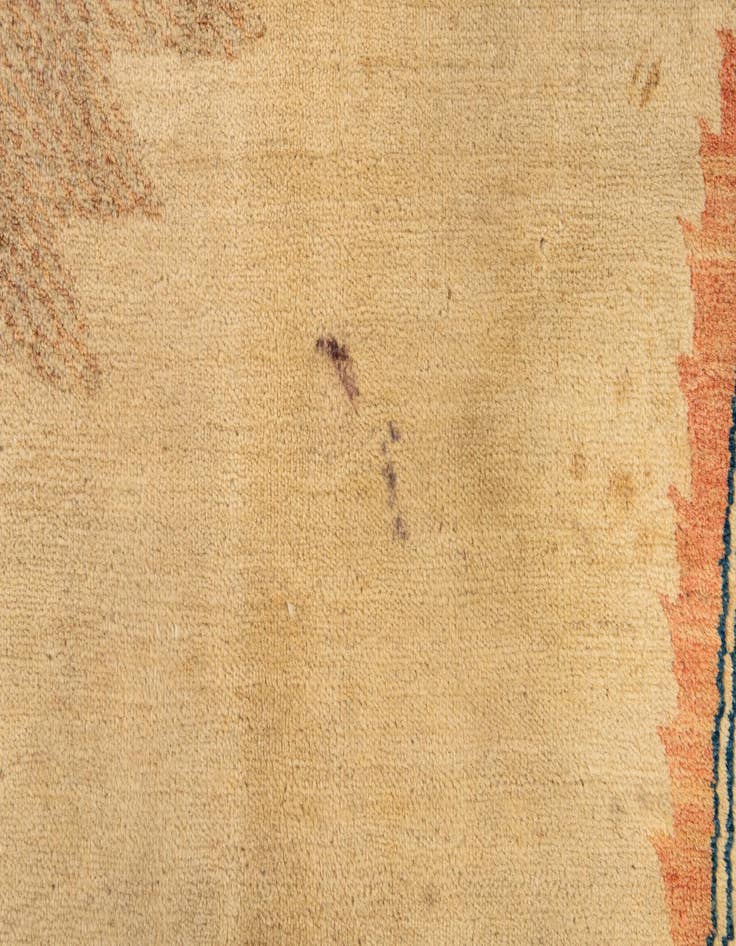 Detail image of  9' 1 x 12' 7  Hand Knotted Peshawar Ziegler Rug