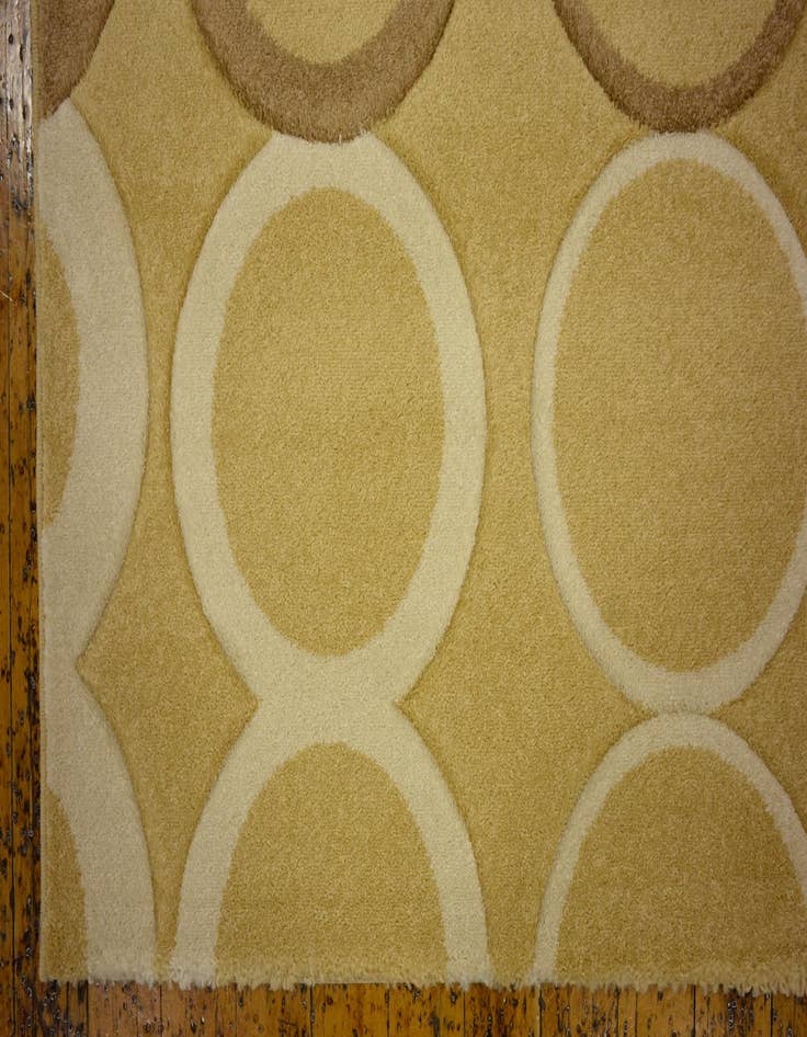 Detail image of  6' 7 x 10' Reproduction Gabbeh Rug